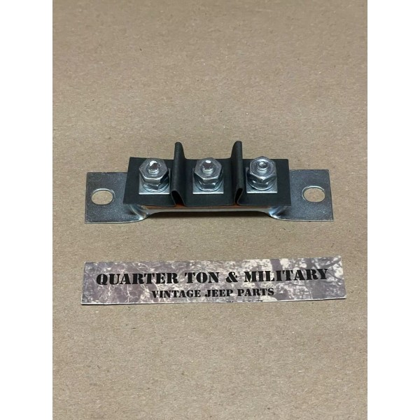 QTM Junction Block Three Post Fits Willys CJ2A CJ3A CJ3B