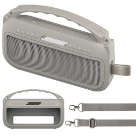 JCHPINE Silicone Cover Case for Bose SoundLink Flex Portable Bluetooth Speaker 2nd Gen Cover, Accessories for Bose SoundLink Flex Speaker Shoulder Strap