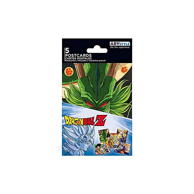 ABYstyle - DRAGON BALL - Postcards - Set 1"DBZ (14.8x10.5)