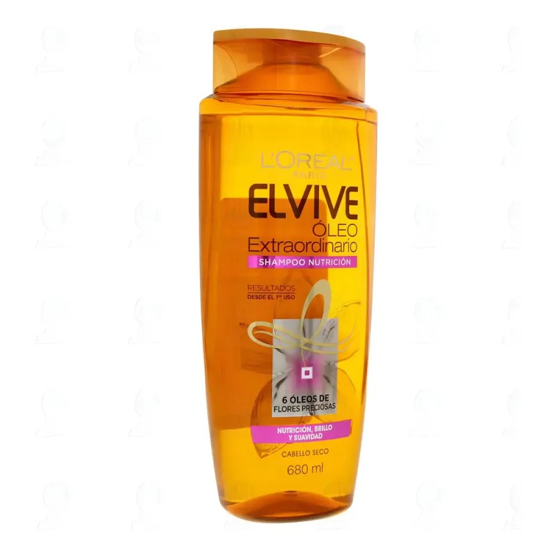 Shampoo L'Oréal Paris Elvive Óleo extraordinario de 680mL