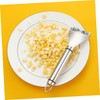COLLBATH Ergonomic Handle Corn Peeler Steel Stripper for Kitchen Fast
