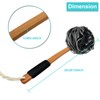 Shower Sponge with Handle, Back Brush with Sponge, Bath Sponge,