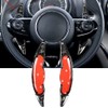 HamsaCC Carbon-Fiber Paddle-Shifter Cover for Mini-Cooper - Paddle Shifter Extension,Car