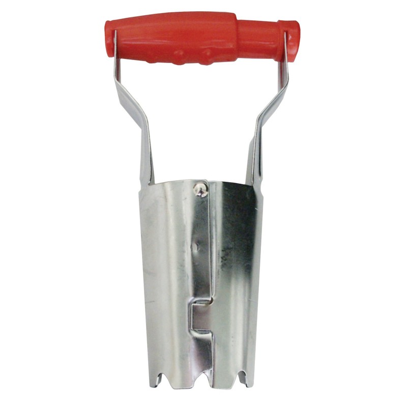 Connex FLOR42770 Automatic flower bulb planter, silver/red