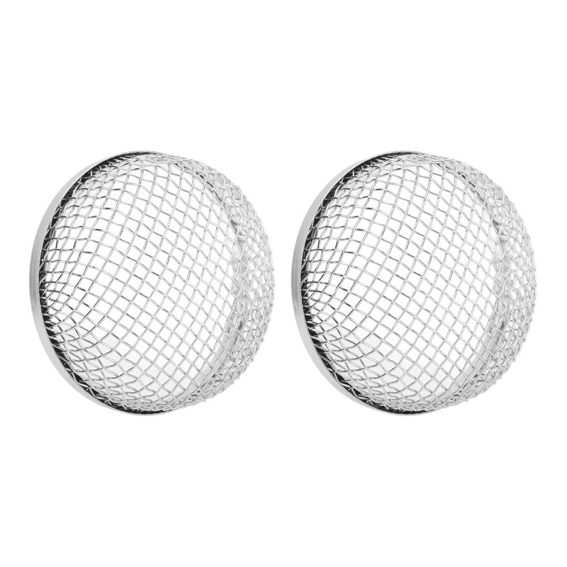 2Pcs RV Furnace Vent 2.8in Round Stainless Steel Flying Bug