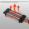 Air Heater Ceramic Heating Element 500W 110V with Thermostat