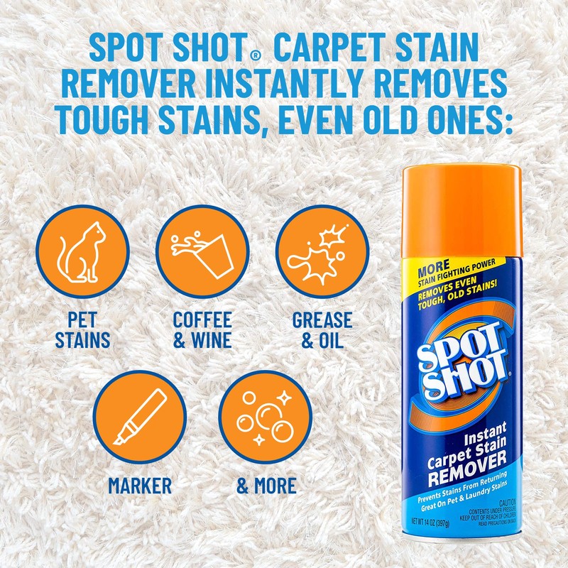 Spot Shot Instant Carpet Stain Remover, 16 OZ [6-PACK]