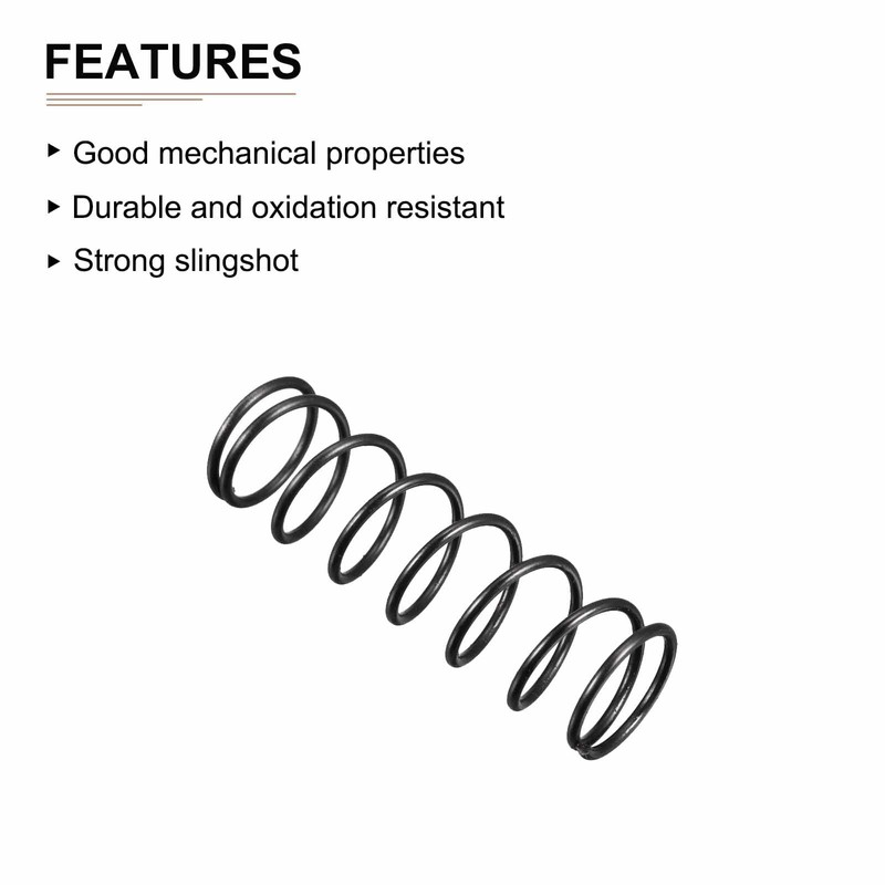 DTGN 1.2x14x45mm(DxODxL) Compression Spring - 10Pack - Good for Machinery