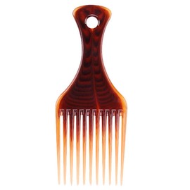 Rosette Hair Amber Smooth Hair Pick Comb Afro Lift Detangle Hair Comb Hair Styling Tools