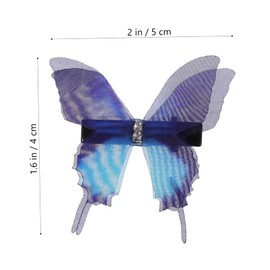 FOMIYES Butterfly Orchid Hair Clip Hair Accessories for Women Girls Boys and Girls