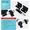 Progressive Automations Mounting Bracket BRK-19 Set for Linear actuators, Made