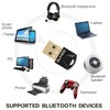 USB Bluetooth 5.0 Adapter Dongle,Wireless Bluetooth Transmitter Receiver for PC