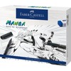 Faber-Castell Creative Studio Manga Starter Set, Multicoloured, , For Art,