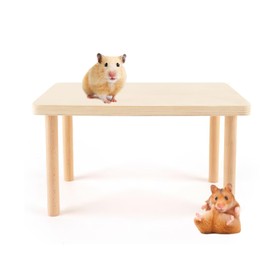 CHDZSW Hamster Platform, Hamster Accessories, Climbing Platform Squirrel Sleeping Platform Safety Design, Outdoor Enclosure Activities, Landscape Supplies for Hamsters, Squirrels & Small Animals