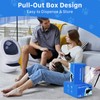 60 Pack Litter Box Robot 3 4 Waste Bags, Self