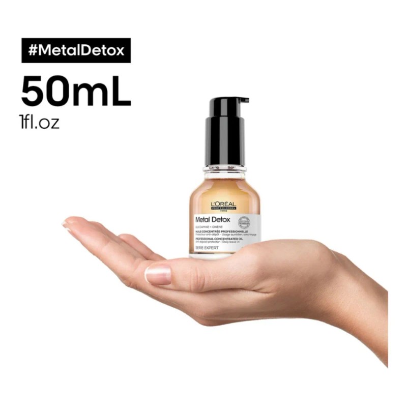 Loreal Metal Detox Shampoo 300ml + Masc 250ml + Serum