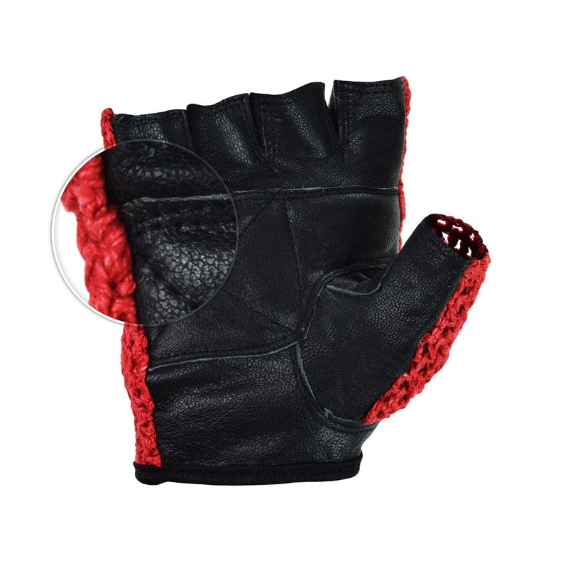 Send Sports Mesh Knit X Grip Training Gloves, STRONG GRIP