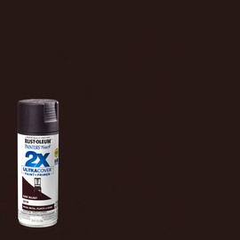 Rust-Oleum 257462-6PK Painter's Touch 2X Ultra Cover Spray Paint, 12 oz, Satin Dark Walnut, 6 Pack