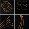 Bememo 2 Sets of 6 Guitar Strings Replacement Steel String