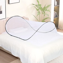 ABCDipper Mosquito Net Travel Foldable Pop Up Bed Net Outdoor Canopy Camping Tent Bed Canopy Girls for Adults and Children