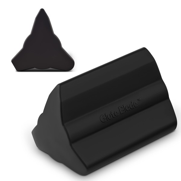 GLUTE BLADE Piriformis Massage Roller with 3 Different Heads for