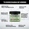 Beyond Vitamins Super Greens, Jugo Verde en Polvo con T