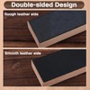 LEONTOOL 2 Pcs Leather Strop Kit Double Sided Sharpening Paddle