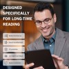 AQWANO 4 Pack Computer Reading Glasses Blue Light Blocking Lightweight