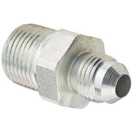 Eaton Weatherhead C5205X6X6 Carbon Steel SAE 37 Degree (JIC) Flare-Twin Fitting, Adapter, 3/8" NPT Male x 3/8" JIC Male (Pack of 4)