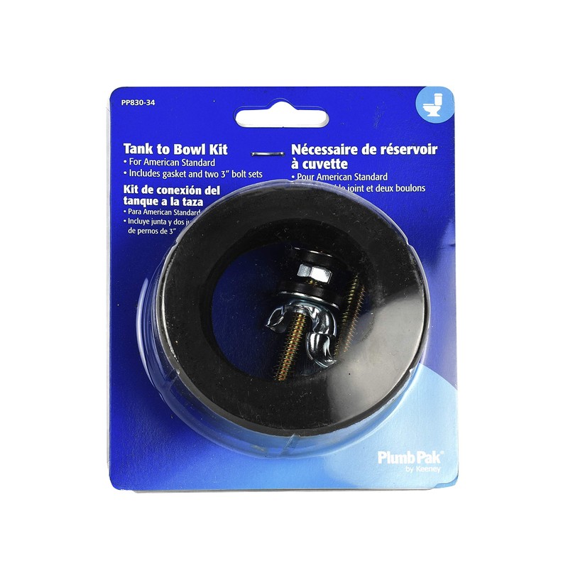 Plumb Pak PP830-34 Tank To Bowl Assembly Kit, No Size,