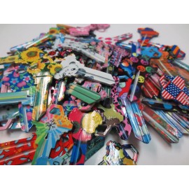 Lot 100 pcs SC1 Color Designer Key Blank  Blanks for Locksmith New