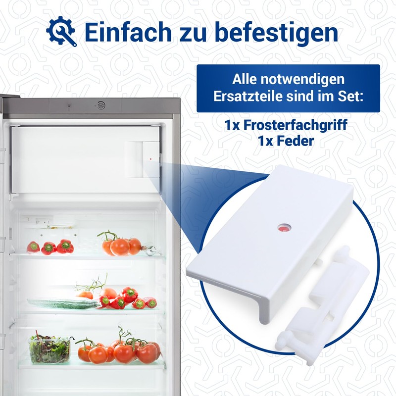 VIOKS Fridge Door Handle Replacement for 059129 Bosch Siemens Freezer