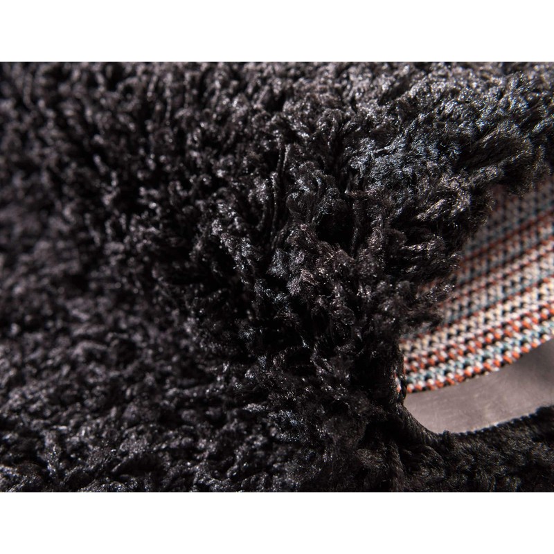 Unique Loom Solid Shag Collection Area Rug (7' 10" x
