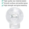 Dolaso 10PCS Plastic Cord Lock Stopper End Spring Stop Toggle