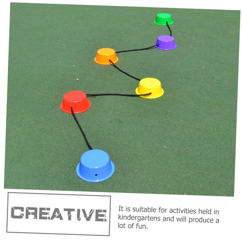 Generic 1 Set Plum Pile Obstacle Stilts Out Door Stepping