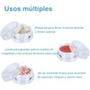 Frascos de Plastico con Tapa 100pcs Envases para Viaje, Mini