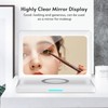 Multifunctional Digital Mirror Clock 15W Wireless Charging Alarm Clock with