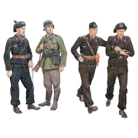 Dragon Models 1/35 Ghost Division Tank Crew Blitzkrieg 1940 (4 Figures Set)