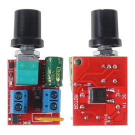 3PCS Mini 5A DC Motor PWM Speed Controller 3V 6V 12V 24V 35V Speed Control Switch Mini Speed Control Modules