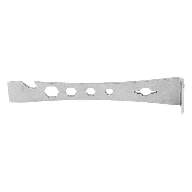 ViaGasaFamido Pry Bar Multi Tool Scraper Stainless Steel 1/4 5/16