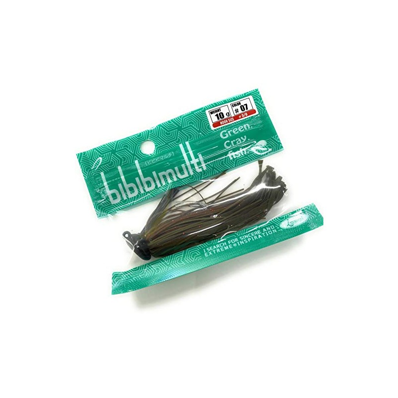 ISSEY Bibi Multi 10g-#3/0 Green Pumpkin