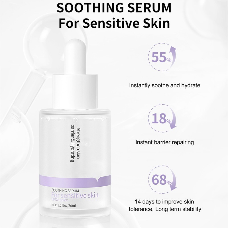 Face Moisturing Serum Pure Organic Soothe Skin Barrier Repair Serum
