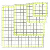UOOU 4 Pack Quilting Ruler, Quilting Ruler Quilting Templates Fabric