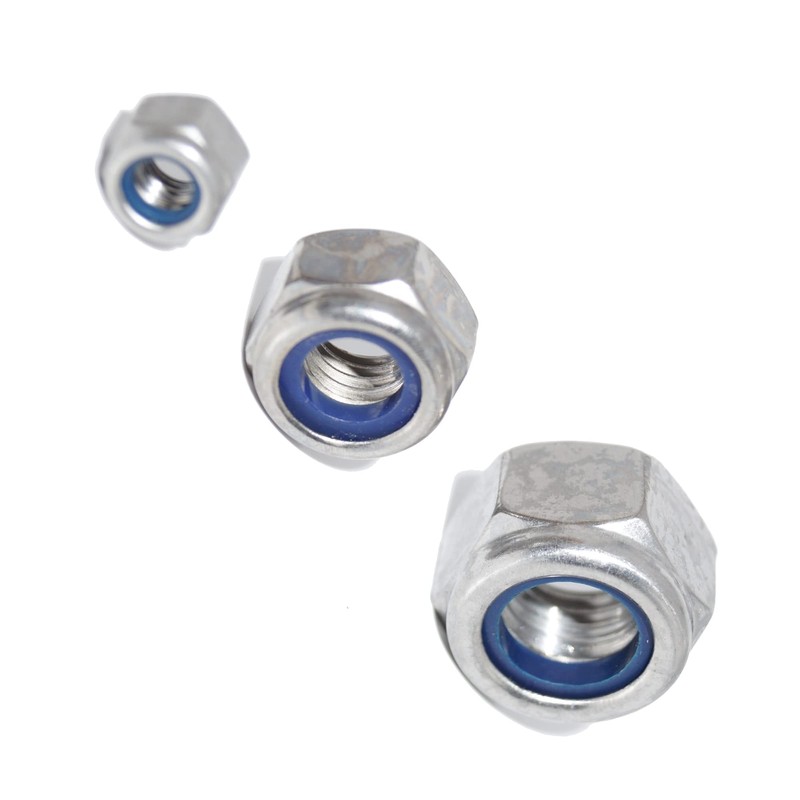 Gleitmo Locking Nuts M12 High Shape DIN 982 A2 Stainless