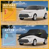 Car Cover Waterproof All Weather 210D, UV Sun Rain Protection,
