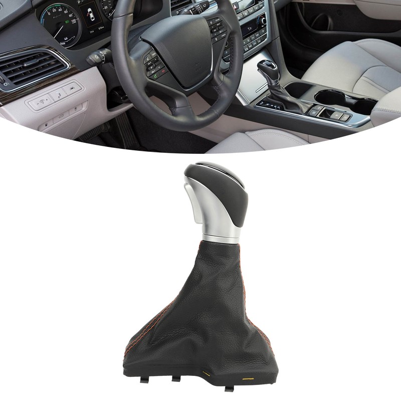 AT Gear Shift Knob with Boot Cover Comfortable Grip Smooth