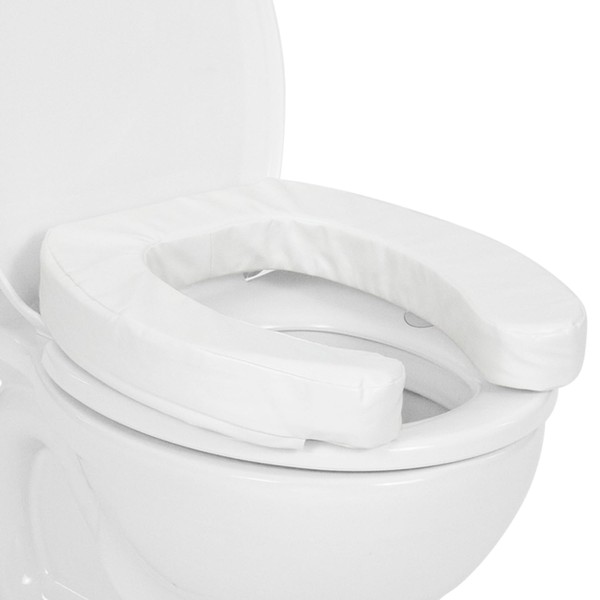 Vive Toilet Seat Cushion (Soft Cushioned Foam) - Easy Clean