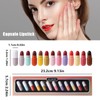 Homeit Girls Lipstick Set Waterproof Portable 12 Pcs Cute Mini