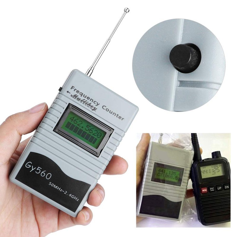 GY560 50Mhz To 2.4Ghz Portable Frequency Counter, Car Frequency Counter