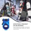 SUPVOX Snowboard Lock Cable Lock 3-Digits Combination Lock with Retractable